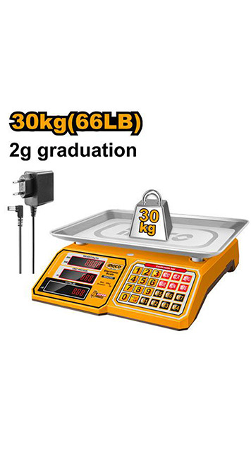 Electronic Scale 30Kg -  HESA3303