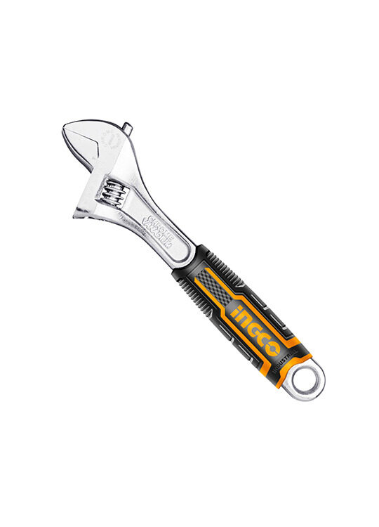 Adjustable wrench 12" with rubber - P4C16 (HADW131128) Ingco