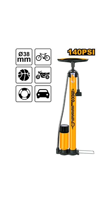 Hand pump 140PSI - P1C10 (MPP3811) Ingco