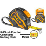 Steel measuring tape 5x19mm-P12C60 (HSMT08519) Ingco