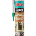 Siliconized Acrylic Sealant - White 310ml (AS606W) AKFIX