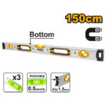 Spirit level with powerful magnets 150cm (HSL38150M) Ingco