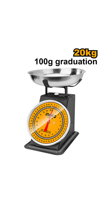 Spring scale - 20 kg - C6 (HESA3203) Ingco