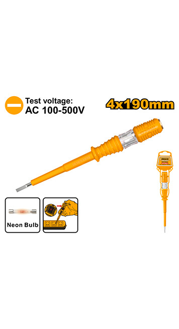 Test pencil 4x190mm - P24C288 (HSDT1908) Ingco
