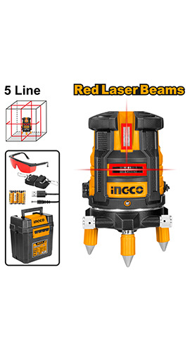 Self Leveling Line Laser 30m - P1C8 (HLL306505) Ingco