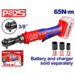 Cordless drive ratchet 65N-m 3/8" (EDRL2060151) Emtop