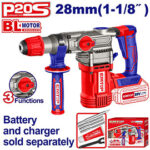 Cordless rotary hammer 28mm (1-1/8) (ELRH20288) Emtop