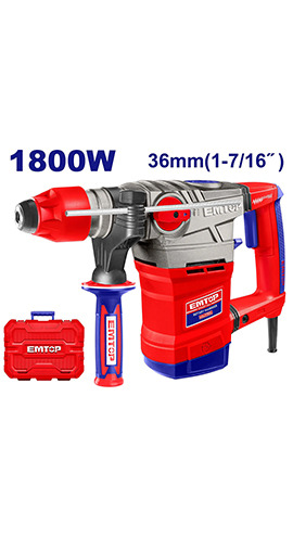Rotary hammer 1800W (ERHRP1801) Emtop