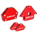 4 Pcs magnetic welding holder set (EMWH4002) Emtop