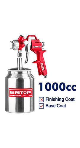 Air spray gun 1000cc (EASG10001) Emtop