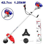 Gasoline grass trimmer and bush cutter 42.7cc 1.25kw (EGTC4321) Emtop