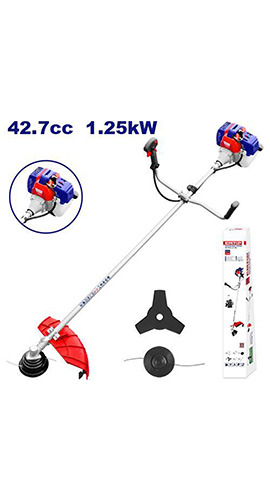 Gasoline grass trimmer and bush cutter 42.7cc 1.25kw (EGTC4321) Emtop