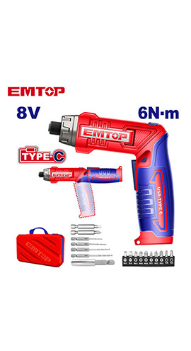 Cordless screwdriver / ECSR0803