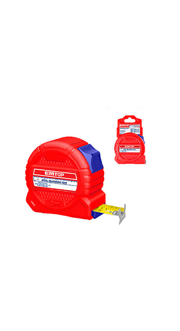 Steel measuring tape "5mx25mm" (EMTP3525) Emtop