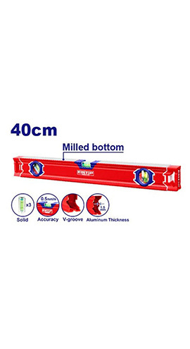 Spirit level 40cm (ESLL24001) Emtop
