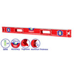 Spirit level 100cm (ESLL210001) Emtop