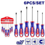 6 Pcs screwdriver set CR-V (ESST0602) Emtop