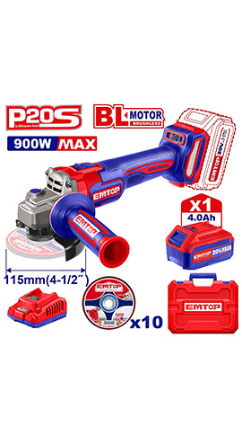 Cordless angle  grinder -  ELAG211541