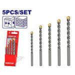 5 Pcs masonry  drill bits set -  ECDB13051
