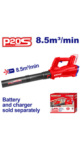 Cordless blower (ELAB20323) Emtop