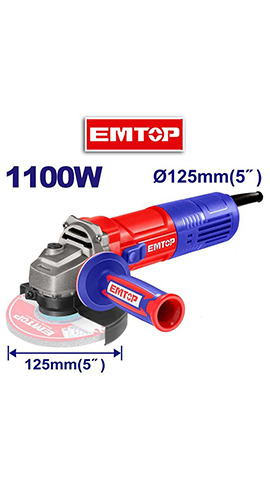 Angle grinder 1100W (EAGR11051) Emtop