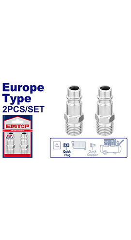 2 Pcs quick plug set (EMQP2950) Emtop
