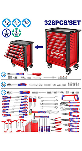 328 Pcs tool  chest set -  EHTS03281