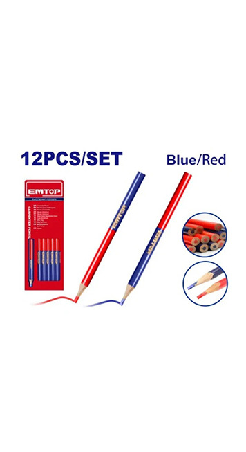 Bi-color carpenter pencil - EMMQ2512