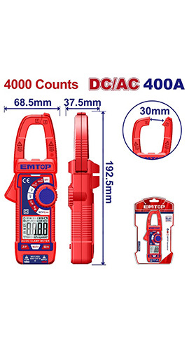 DC/AC clamp  meter - EDMR762002