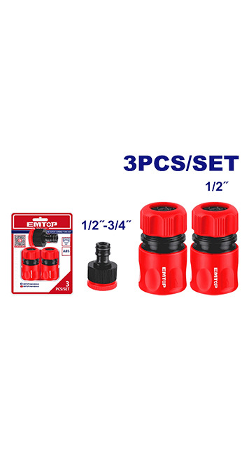 3 Pcs hose quick  connectors set - EQCS11231