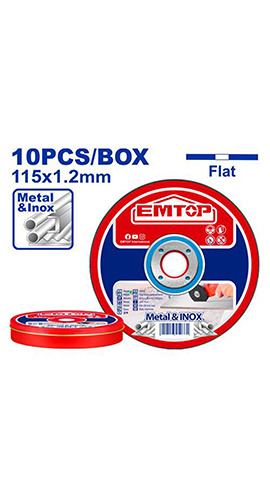 Abrasive metal  cutting disc set -  EACD121155