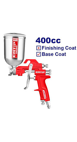 Air spray gun 400cc-  EASG04012