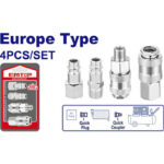 4 Pcs air  coupler and plug  set -  EMQP4670