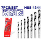 7 Pcs HSS metal  drill bits set -  ETDBB11075