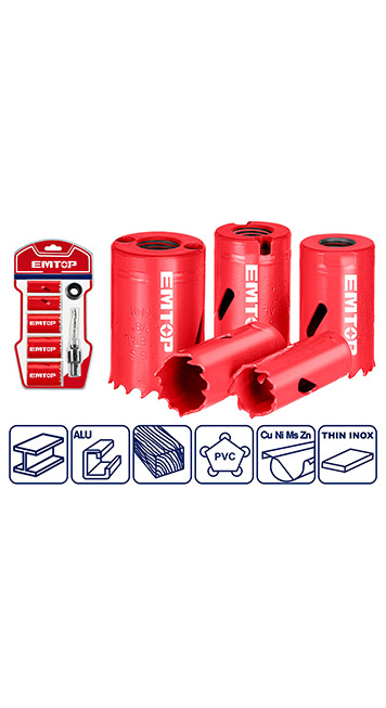 Bi-metal hole  saw set - EHSW0071