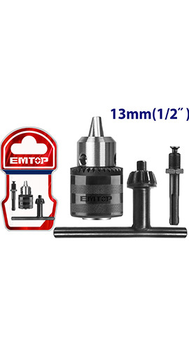 13mm Key chuck  with adaptor -  EKCK1302