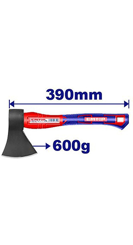 Axe 390mm 600g (EHAMAX0600) Emtop