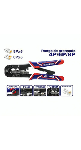 Modular plug  crimper -  EMPCR46801
