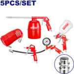 5 Pcs air tools set - EATLS0503 Emtop