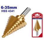 Step drill bit 6-35mm (ESDL63503) Emtop