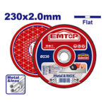 Abrasive metal cutting disc (EACD202303) Emtop