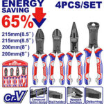 4 Pcs compound action pliers set (EPLS2451) Emtop