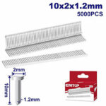 Brad nail 10x2x1.2mm 5000pcs (ENAL0310) Emtop