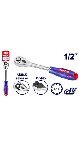 Ratchet wrench 1/2" (ERWH0121) Emtop