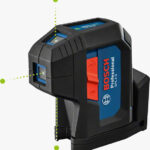 BOSCH GPL 3 RANGE=30M ACCURACY=+/-0.3mm/m three points tripod thread 1/4",5/8" Green