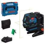BOSCH GCL 2-50C + RM 2 GREEN LASER PLASTIC MATERIAL 12V MODE WEIGHT=0.4KG