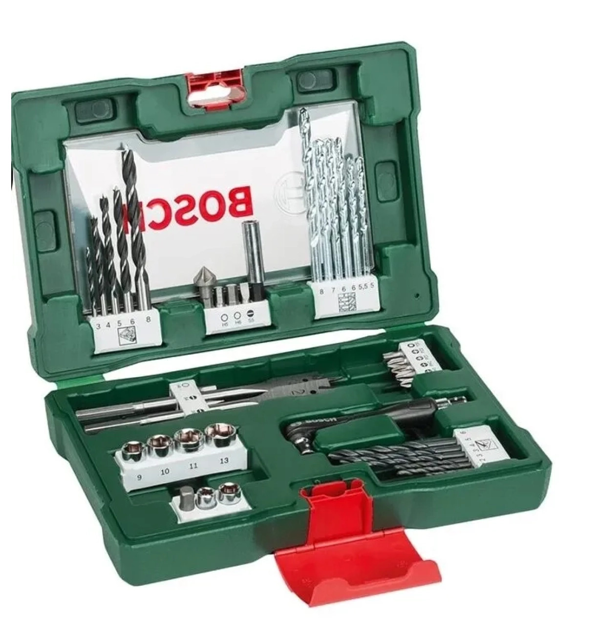 WhatsApp Image 2026-01-27 at 4.32.29 PM (2) BOSCH ACCESSORY SET V-LINE 41PCS VSE 6 GREEN - Image 1