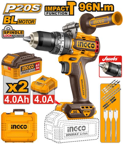 CIDLI209686 Cordless Brushless Cordless Impact drill - CIDLI209686 - Image 1