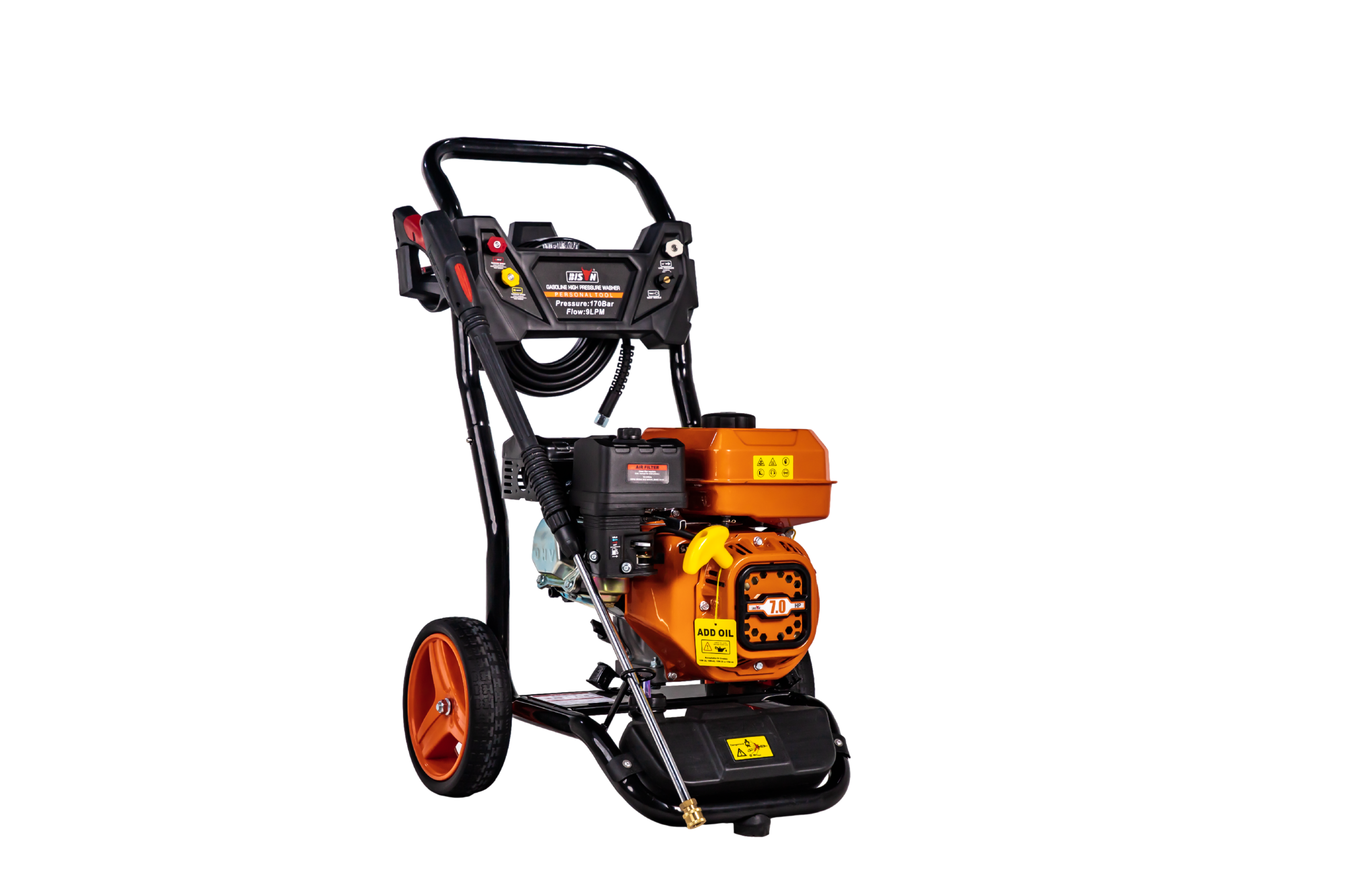 Main-5 7HP Bison Gasoline Pressure washer - BS170D-SP - Image 1